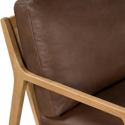 Carmelo Leather Chair by Urbia Imports