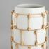 Antrea Vase | White-Small by Cyan Design