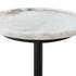 Viola Accent Table In Polished White Marble by FOUR HANDS