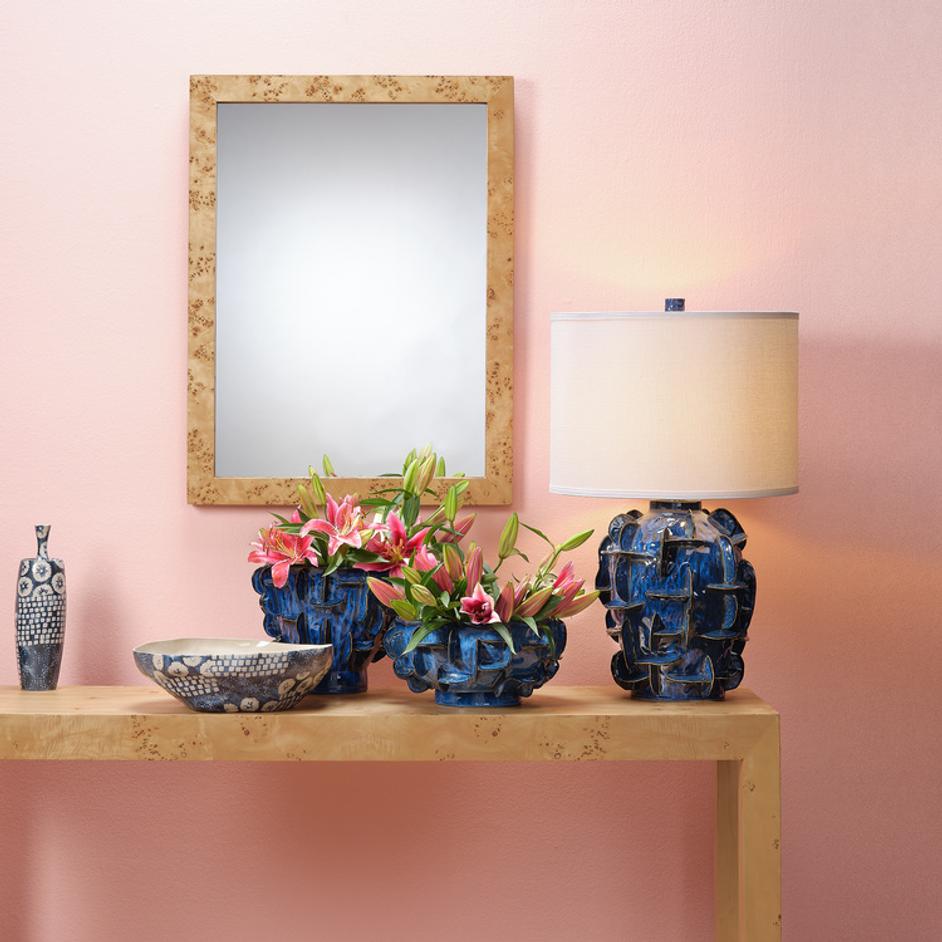 Chandler Rectangle Wood Wall Mirror, Natural by Jamie Young