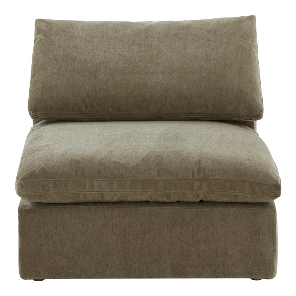 TERRA SLIPPER CHAIR PERFORMANCE FABRIC DESERT SAGE by Moes Home