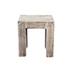 Giza End Table Bleached White by Classic Home