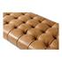 WYATT LEATHER BENCH TAN by Moes Home