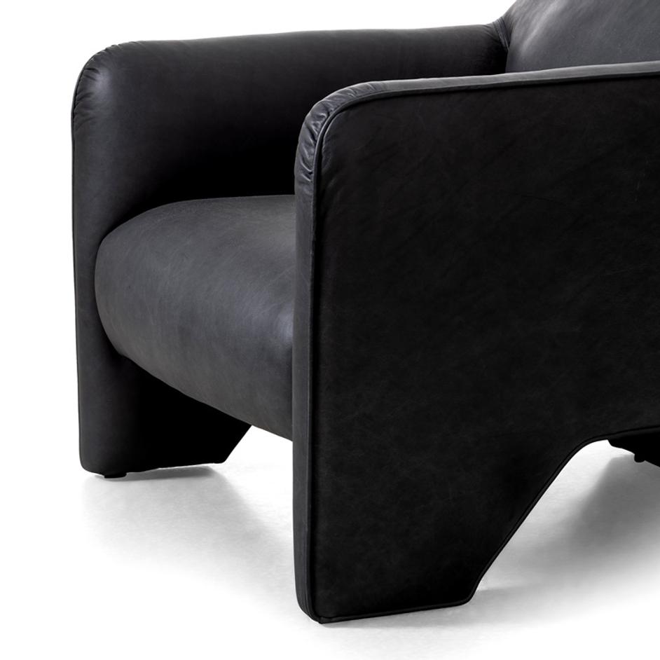 Daria Chair in Black by FOUR HANDS
