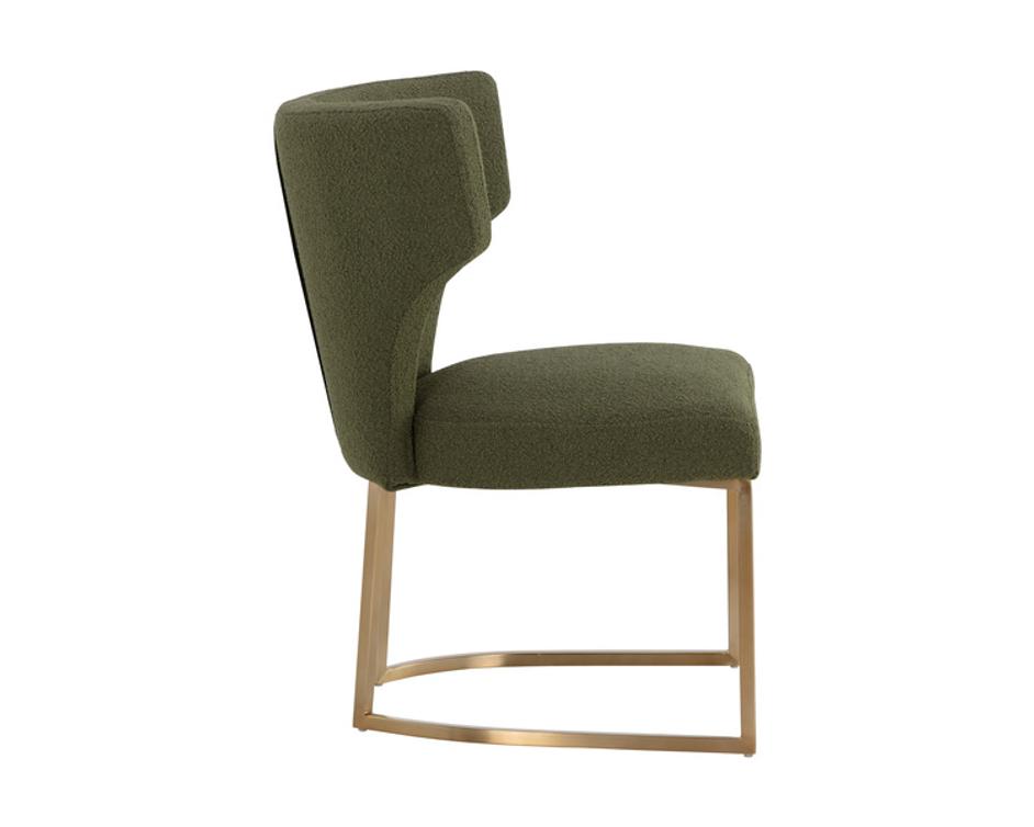 WILLOWDALE DINING CHAIR - COPENHAGEN OLIVE by Sunpan
