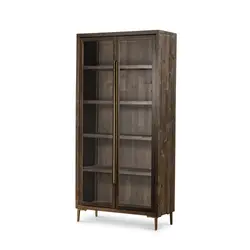 Wyeth Cabinet-Dark Carbon by FOUR HANDS