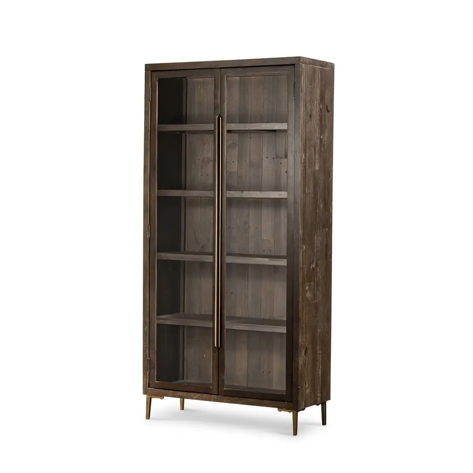Wyeth Cabinet-Dark Carbon by FOUR HANDS