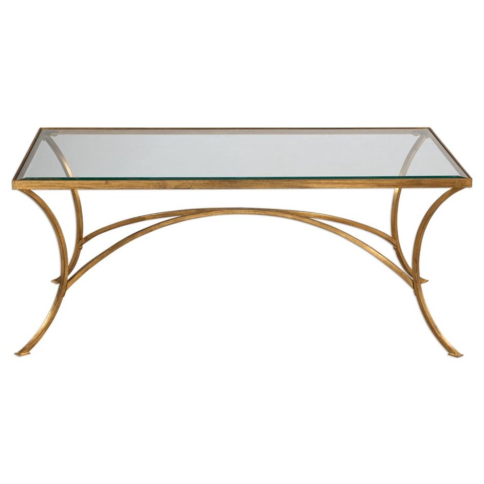 Alayna Gold Coffee Table by Uttermost