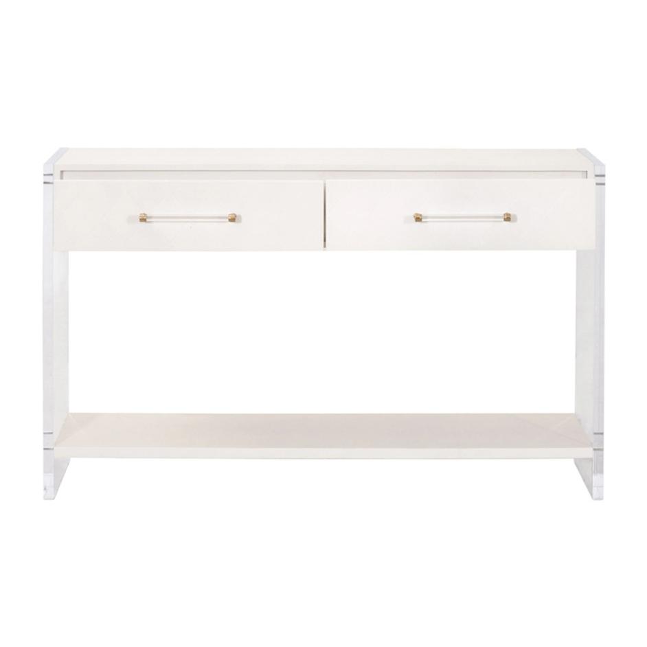 Sonia Shagreen Console Table by Essentials For Living