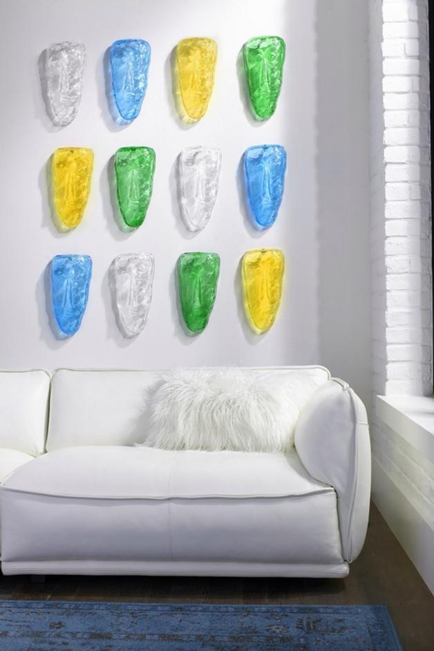 Glass Face, Green by PHILLIPS COLLECTION