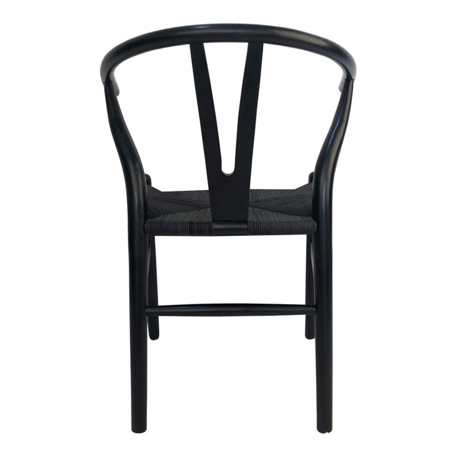 VENTANA DINING CHAIR BLACK by Moes Home