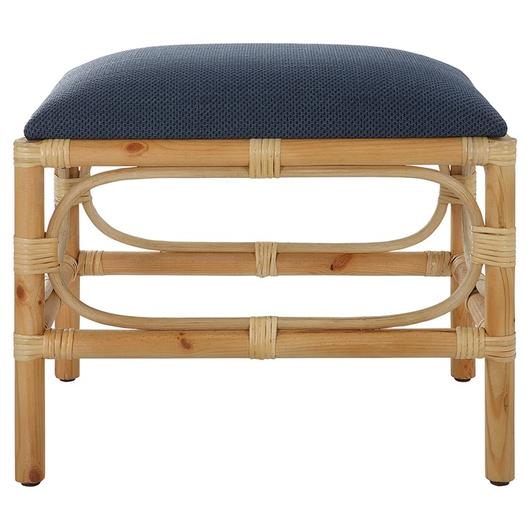 Laguna Small Navy Bench by Uttermost