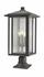 Aspen 3 Light Outdoor Pier Mounted Fixture in Oil Rubbed Bronze Finish by Z-Lite