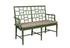 Green Belleville Settee by Furniture Classics