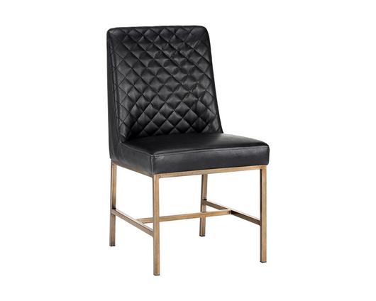 Leighland Dining Chair - Coal Black by Sunpan