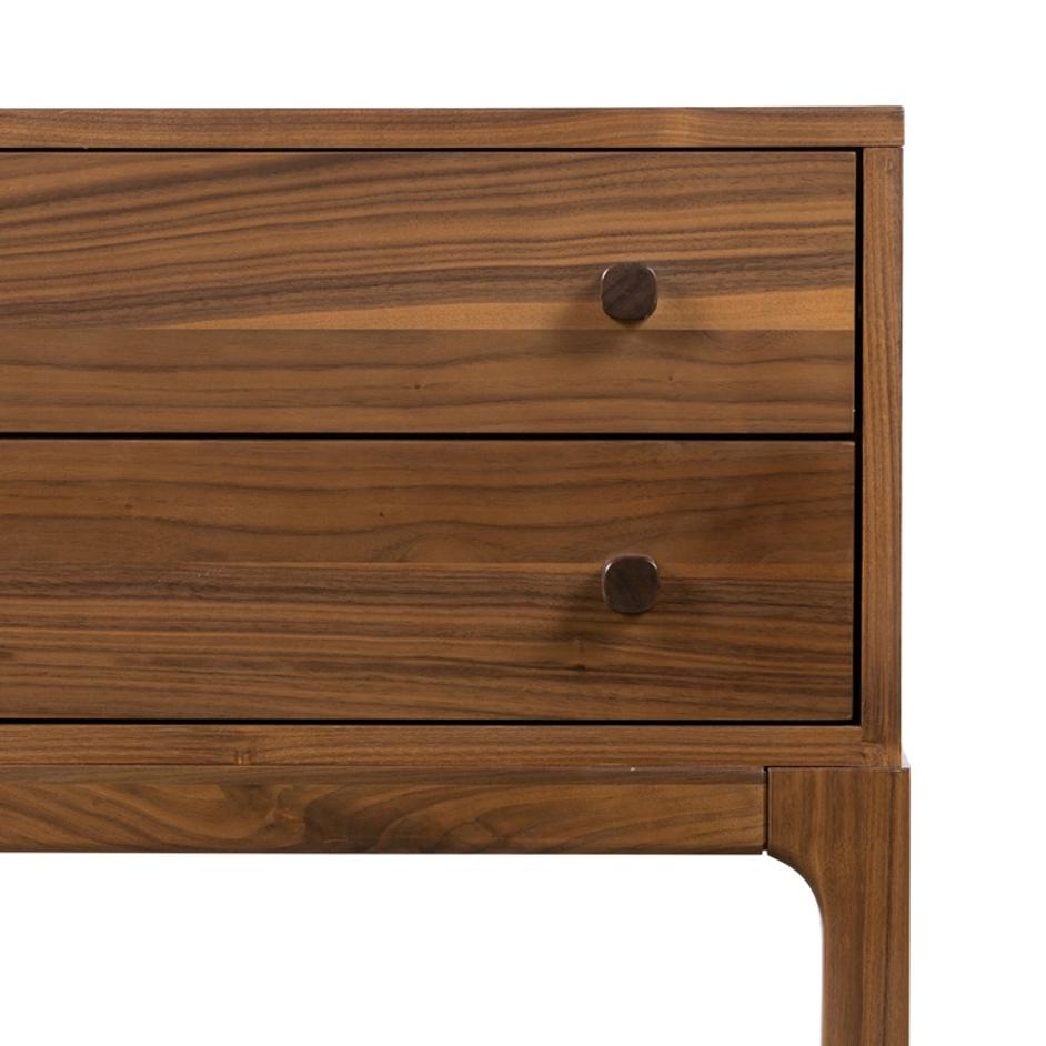 Arturo Nightstand - Natural Walnut Veneer by Four Hands