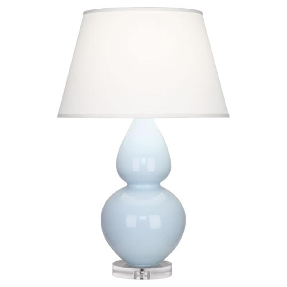Baby Blue Double Gourd Table Lamp by Robert Abbey