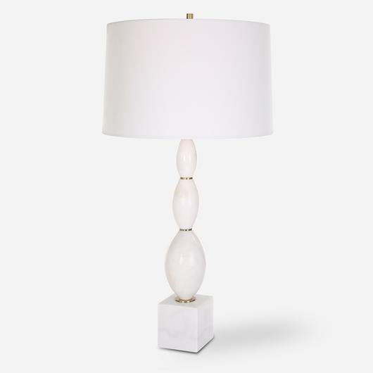 Regalia White Marble Table Lamp by Uttermost