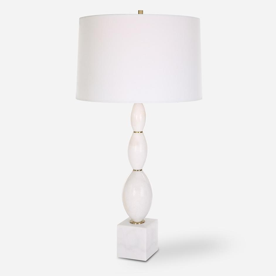 Regalia White Marble Table Lamp by Uttermost