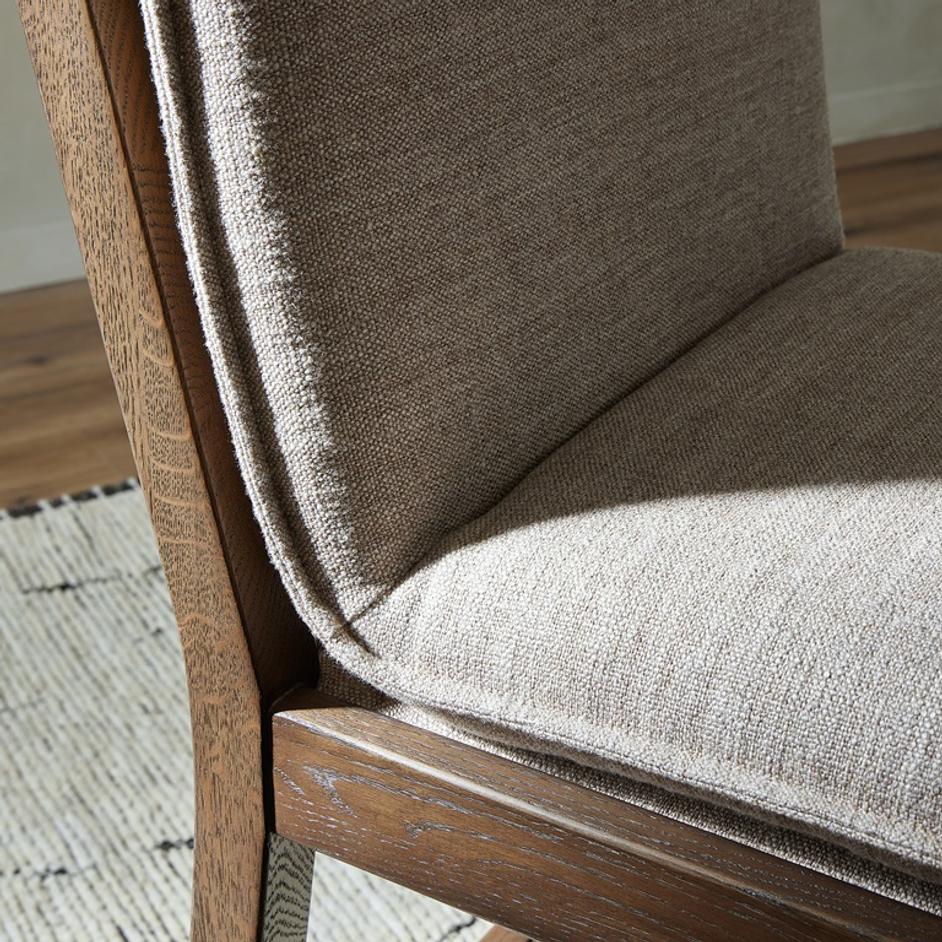 Wilmington Bar Stool in Alcala Fawn by FOUR HANDS