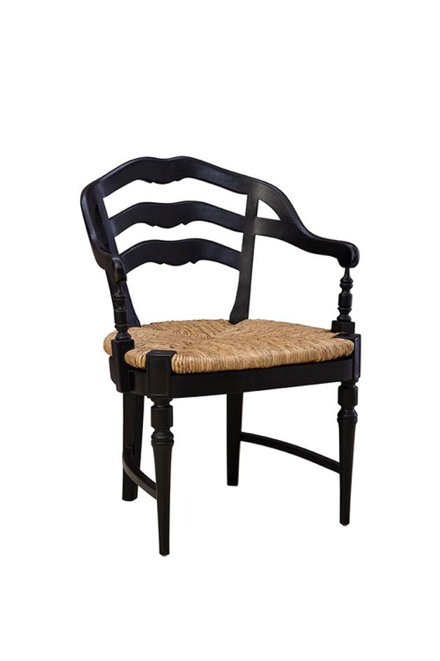 Black Maverick Arm Chair by Furniture Classics
