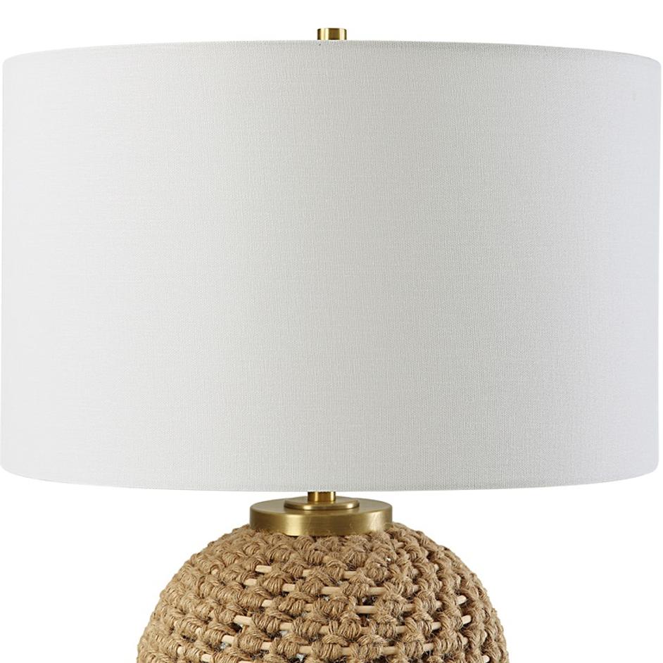 Kendari Rope & Rattan Table Lamp by Uttermost