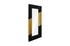Scorched Mirror, Rectangle, Black and Gold Leaf by Phillips Collection