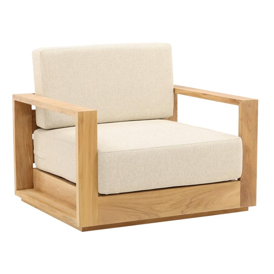 Alden Outdoor Sofa Chair by Curated Collections