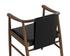 ARAN DINING ARMCHAIR - ONYX LEATHER by Sunpan