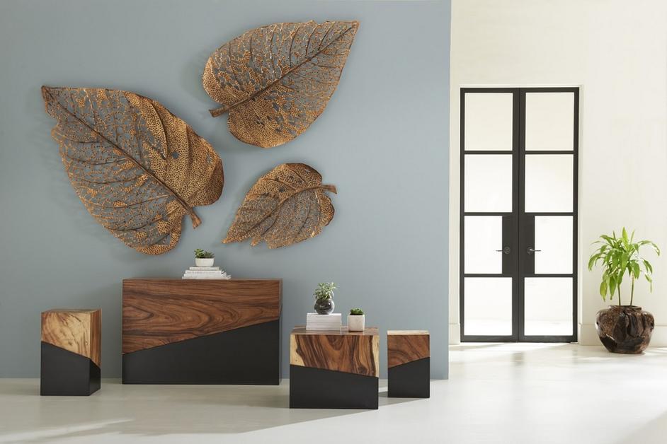 Birch Leaf Wall Art, Copper, Small by PHILLIPS COLLECTION