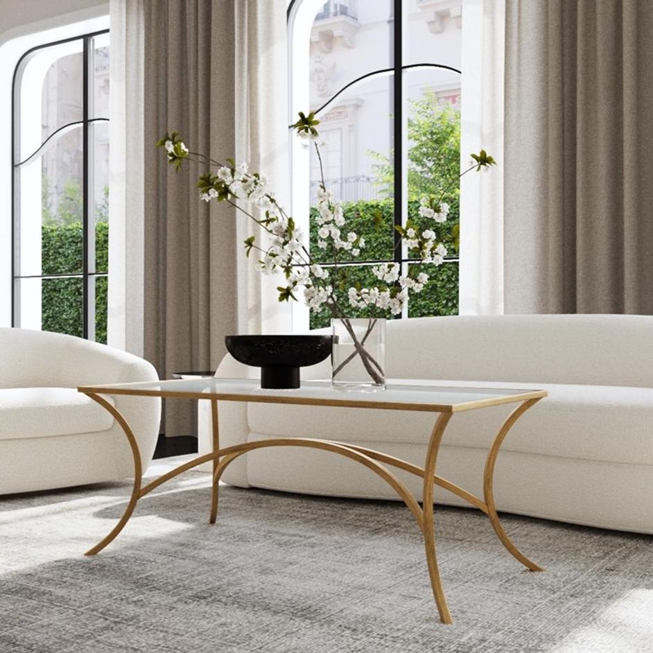 Alayna Gold Coffee Table by Uttermost