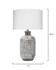 Blaire Ceramic Table Lamp, Grey by Jamie Young
