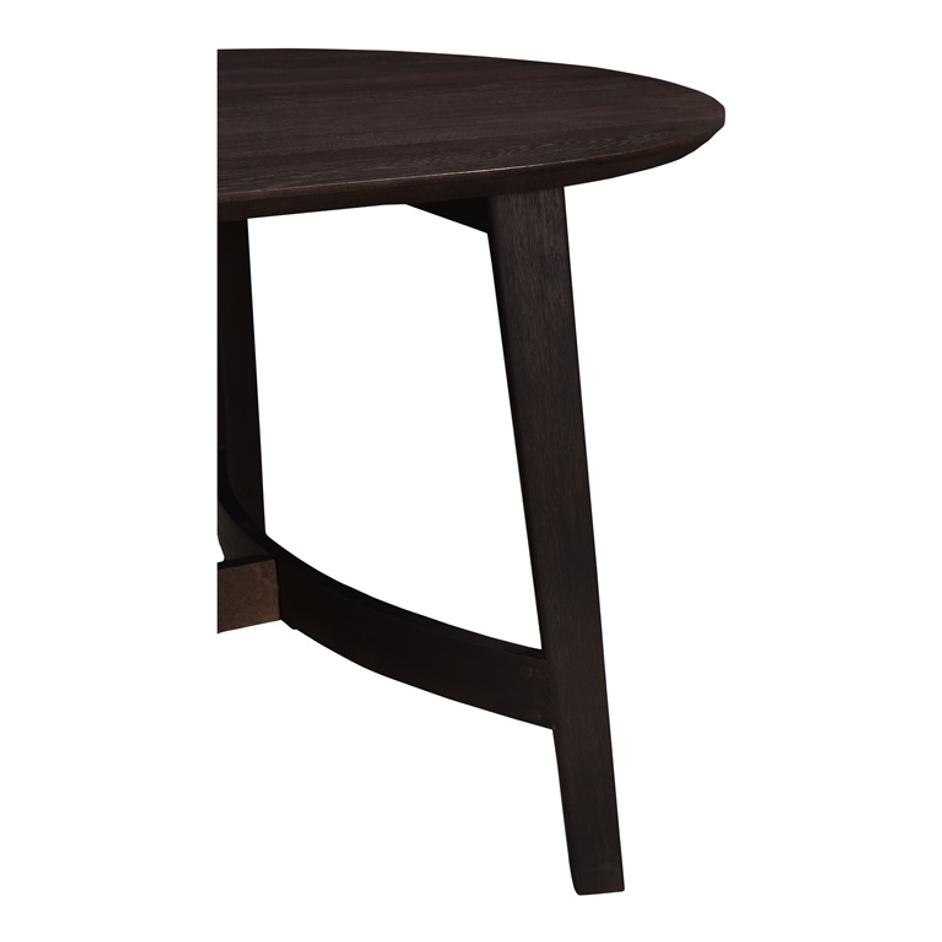 TRIE DINING TABLE SMALL DARK BROWN by Moes Home