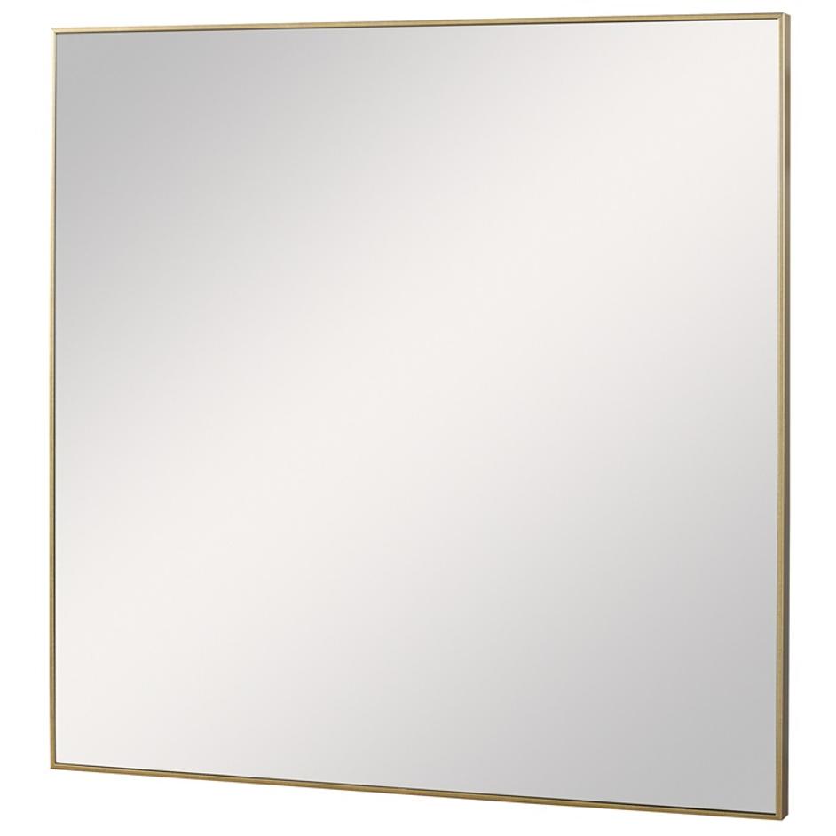 Alexo Gold Square Mirror by Uttermost