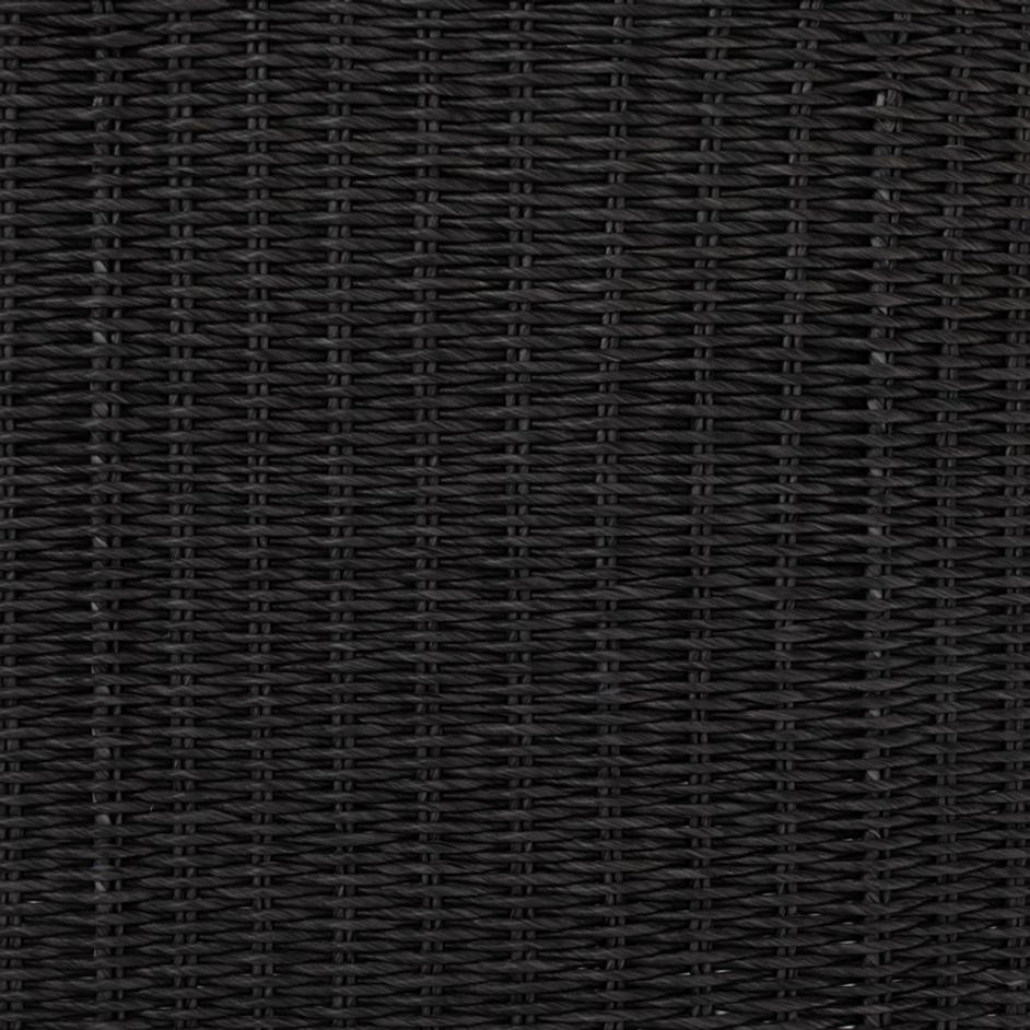 Tucson Woven Outdoor Chair In Coal by FOUR HANDS