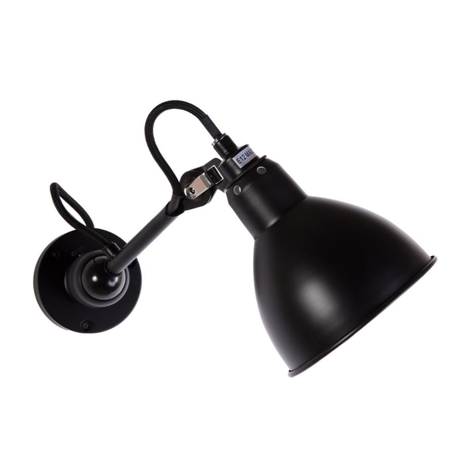 Forsberg Wall Lamp in Black by GALLA HOME