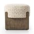 Kirby Accent Stool - Solema Cream by Four Hands