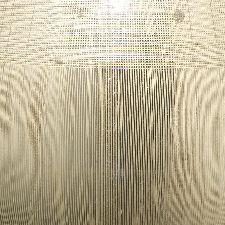 Damsle Glass Table Lamp with Linen Shade by Jamie Young