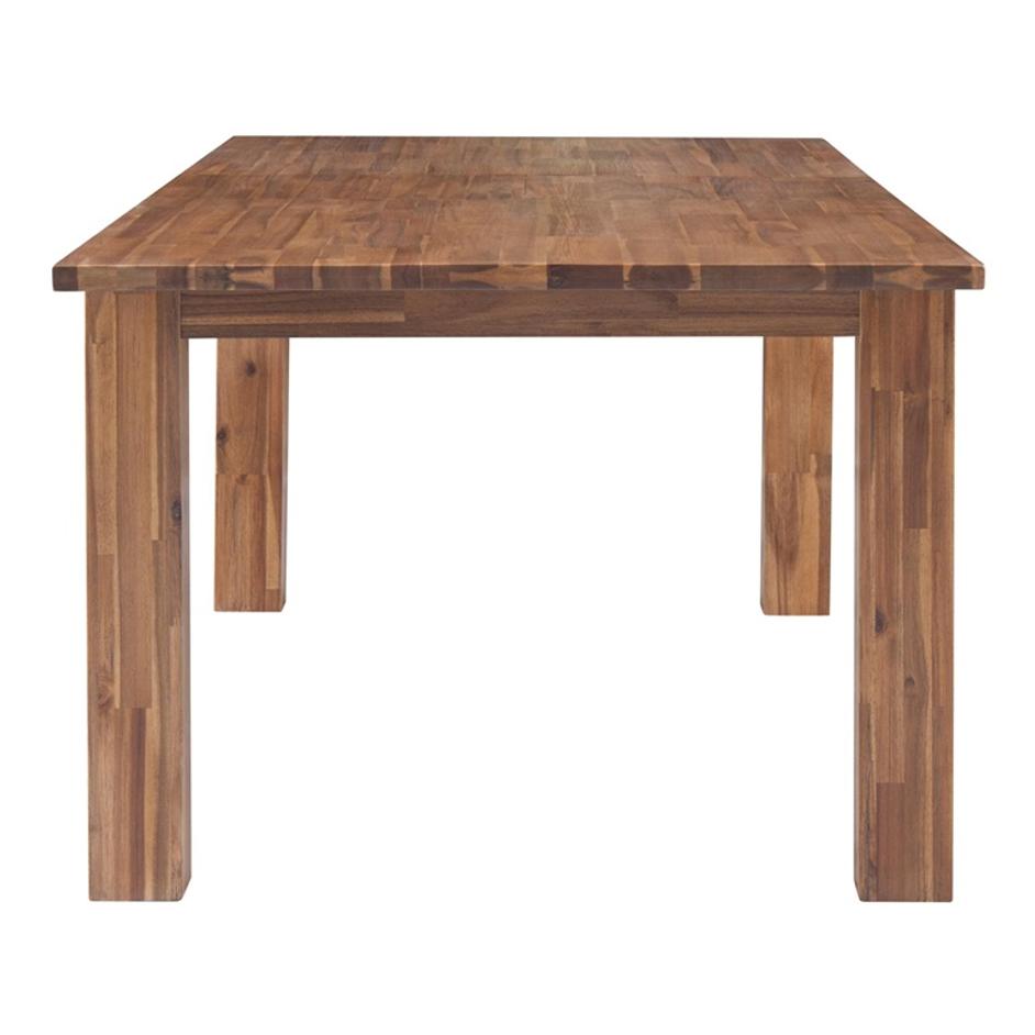 Bedford Butterfly Dining Table w/ 20" Ext. In Brushed Brown  by New Pacific Direct