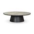 Balboa Outdoor Coffee Table - Veined White Marble by Four Hands
