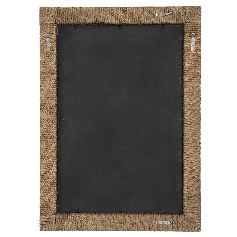 Island Braided Straw Mirror by Uttermost