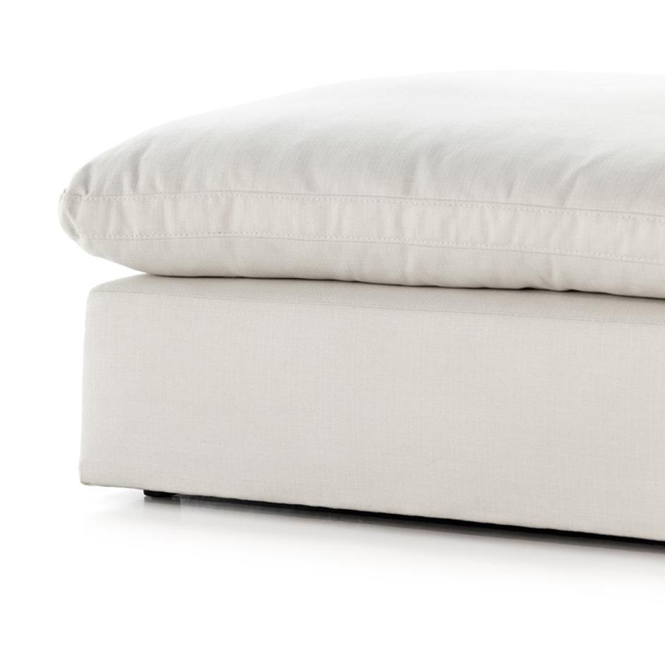 Stevie Ottoman In Anders Ivory by FOUR HANDS