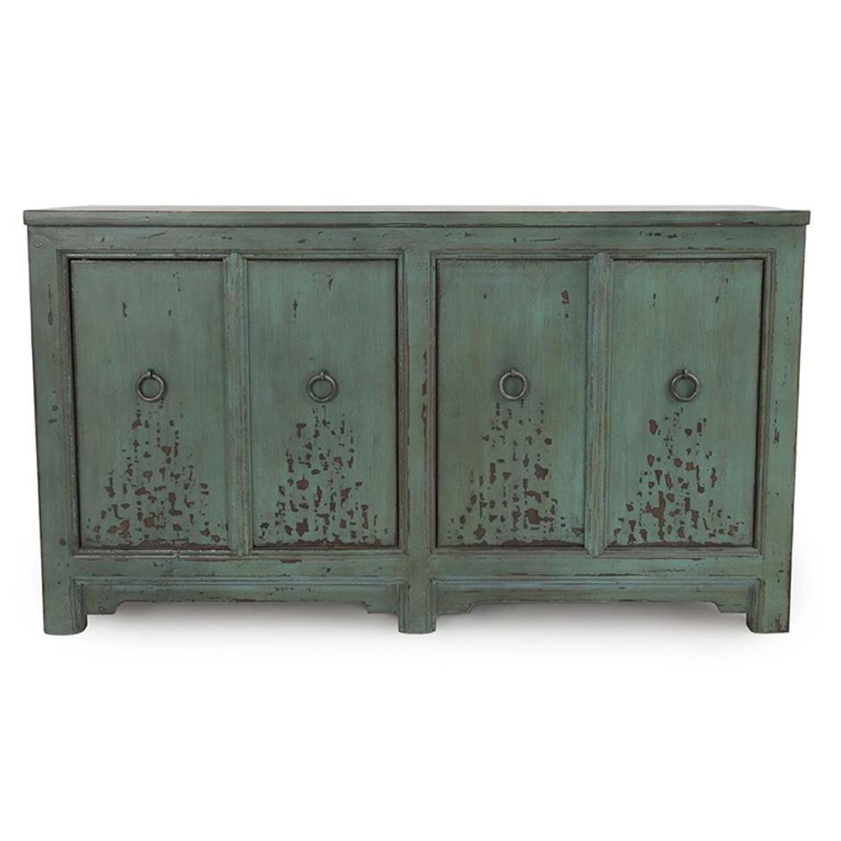 Amherst 4Dr Buffet Turquoise by Classic Home