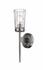 Flair 1 Light Wall Sconce in Antique Nickel Finish by Z-Lite