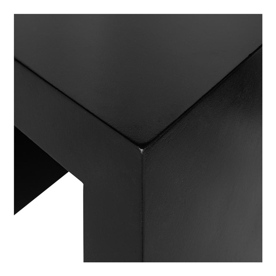 LAZARUS OUTDOOR STOOL BLACK by Moes Home