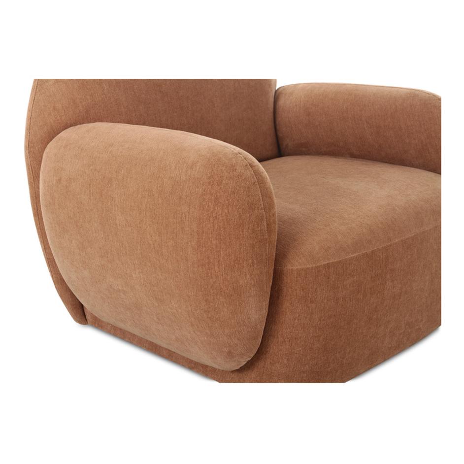 Hazel Lounge Chair Copper by Moes Home