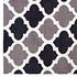 Vaysman Moroccan Trellis 5X8 Area Rug In Charcoal And Black by Modway Furniture