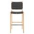 Marco PU Counter Stool, Black by New Pacific Direct