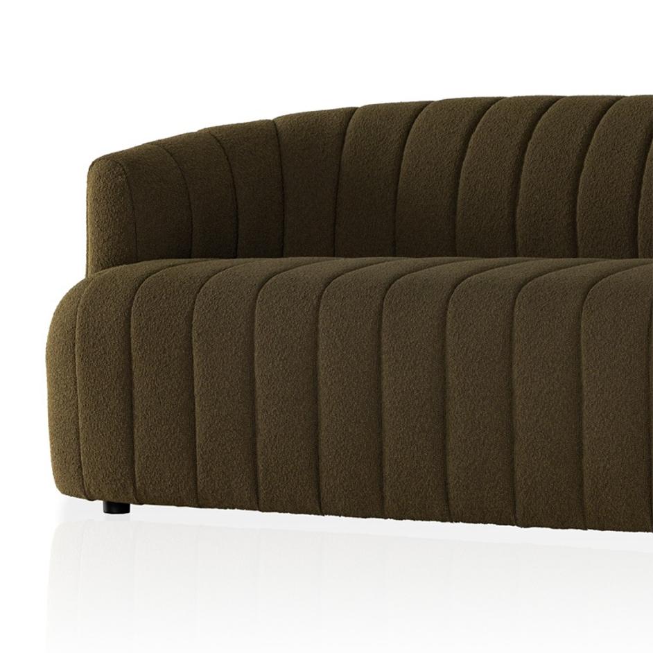 Elliana Sofa - FIQA Boucle Olive by Four Hands