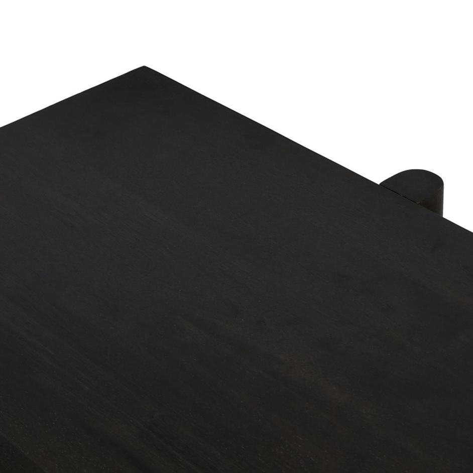 Reza Desk - Worn Black Parawood by Four Hands